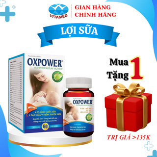 Lợi Sữa Oxpower - Tăng Chất và Lượng Sữa Mẹ Hộp 60 Viên