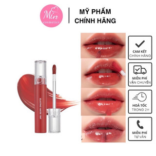 Son tint nước siêu lì, lâu trôi romand glasting water tint màu 08 4g