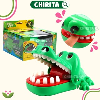 Bộ Đồ Chơi Khám Răng CÁ SẤU KHỦNG LỒ - Cá Sấu Cắn Tay, Đồ Chơi Trẻ Em CHIRITA