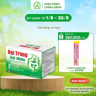 Đại tràng Ích Nhân bảo vệ và hỗ trợ giảm các triệu chứng đau bụng, đầy bụng, khó tiêu - hộp 10 gói DTI