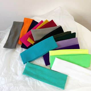 Băng Đô Thể Thao Trơn Bản Rộng Đủ Màu, Thấm Hút Mồ Hôi Siêu Tốt.