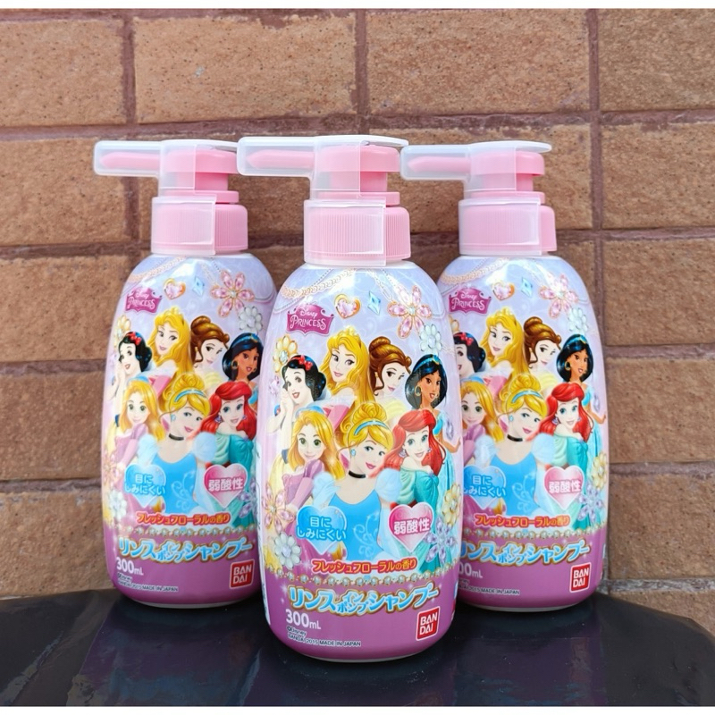 Sữa Tắm Gội Hoạt Hình Bandai Nhật Bản 300ml Dành Cho Bé Từ 2 Tuổi