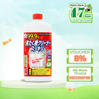 Chất tẩy rửa lồng máy giặt Rocket Soap 550g - Hachi Hachi Japan Shop