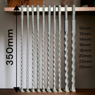 Mũi khoan bê tông, mũi khoan xuyên tường dài 3500mm các cỡ 10, 12, 14, 16, 18, 20, 22, 25
