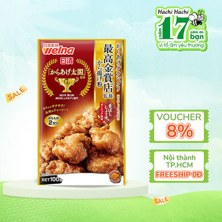 Bột chiên gà giòn Karaage Nisshin vị nước tương tỏi 100g - Hachi Hachi Japan Shop