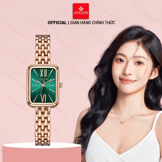 Đồng hồ nữ julius ja-1350 dây thép | julius official