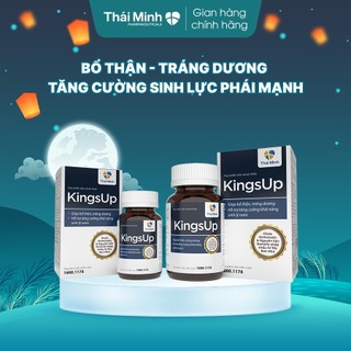 Viên uống tăng cường sinh lý nam KingsUp Thái Minh - Bổ thận, tráng dương, tăng sinh lý - Hộp 30&80 viên