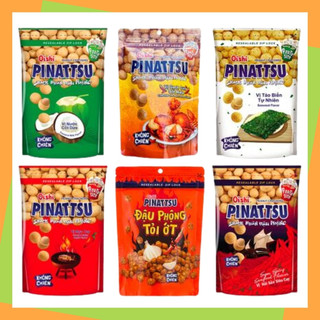 Snack nhân đậu phộng Pinattsu Oishi đủ vị