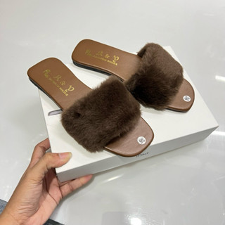 Dép Quai Ngang Quai Lông Êm Mịn 3 Màu Dép Lê Dễ Mang