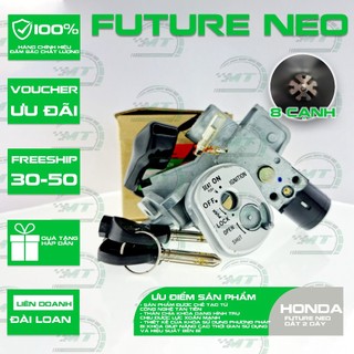 Ổ khóa 8 cạnh xe Future Neo chống trộm hiệu quả