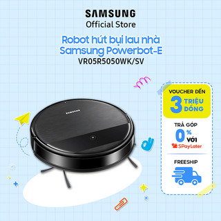 [Nhập ELSSDA158 giảm thêm 12%] Robot hút bụi, lau sàn Samsung Powerbot-E lực hút cực mạnh 4200Pa (VR05R5050WK)