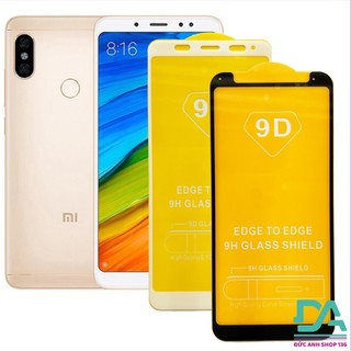 Kính cường lực 9D full màn Xiaomi Note 5 , Note 5 pro tặng giấy lau kính