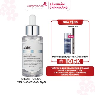 [MAU VÀNG NHẸ] Tinh chất dưỡng sáng Klairs Freshly Juiced Vitamin Drop 35ml