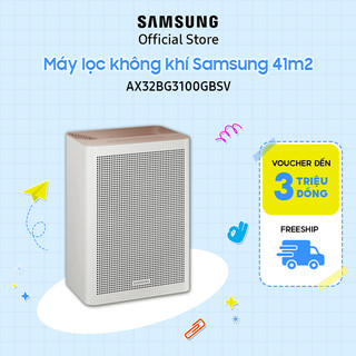 [Nhập ELSSDA158 giảm thêm 12%] Máy lọc không khí Samsung 41m2 AX32BG3100GB, lọc bụi mịn PM0.3