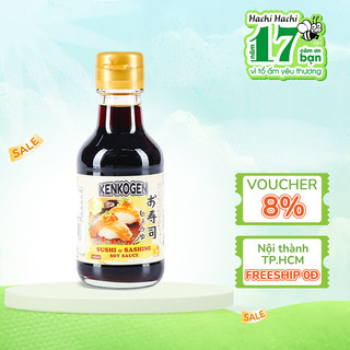 Nước tương chấm Sushi & Sashimi Kenkogen Yamagen Jouzou 150ml - Hachi Hachi Japan Shop