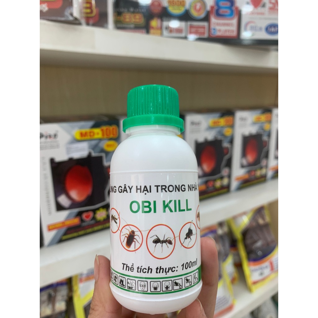 [Obinest] Thuốc diệt côn trùng gián, kiến, mạt OBI KILL