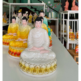 Tượng Phật Thích Ca 30cm ( đá thạch anh)