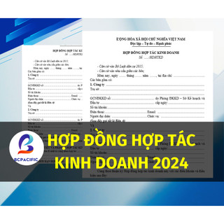 Hợp đồng hợp tác kinh doanh mới nhất năm 2024