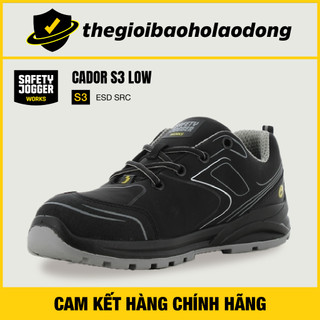Giày bảo hộ lao động safety jogger cador s3 low chống dập ngón, chống trơn trượt