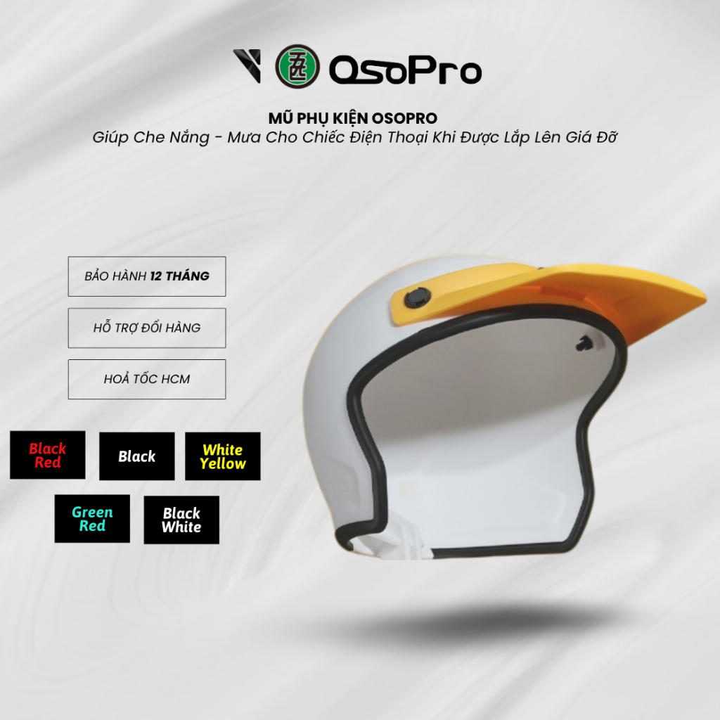 Mũ Phụ Kiện Dành Cho Giá Đỡ Osopro Giúp Che Nắng, Mưa Cho Chiếc Điện Thoại Khi Được Lắp Lên Giá Đỡ