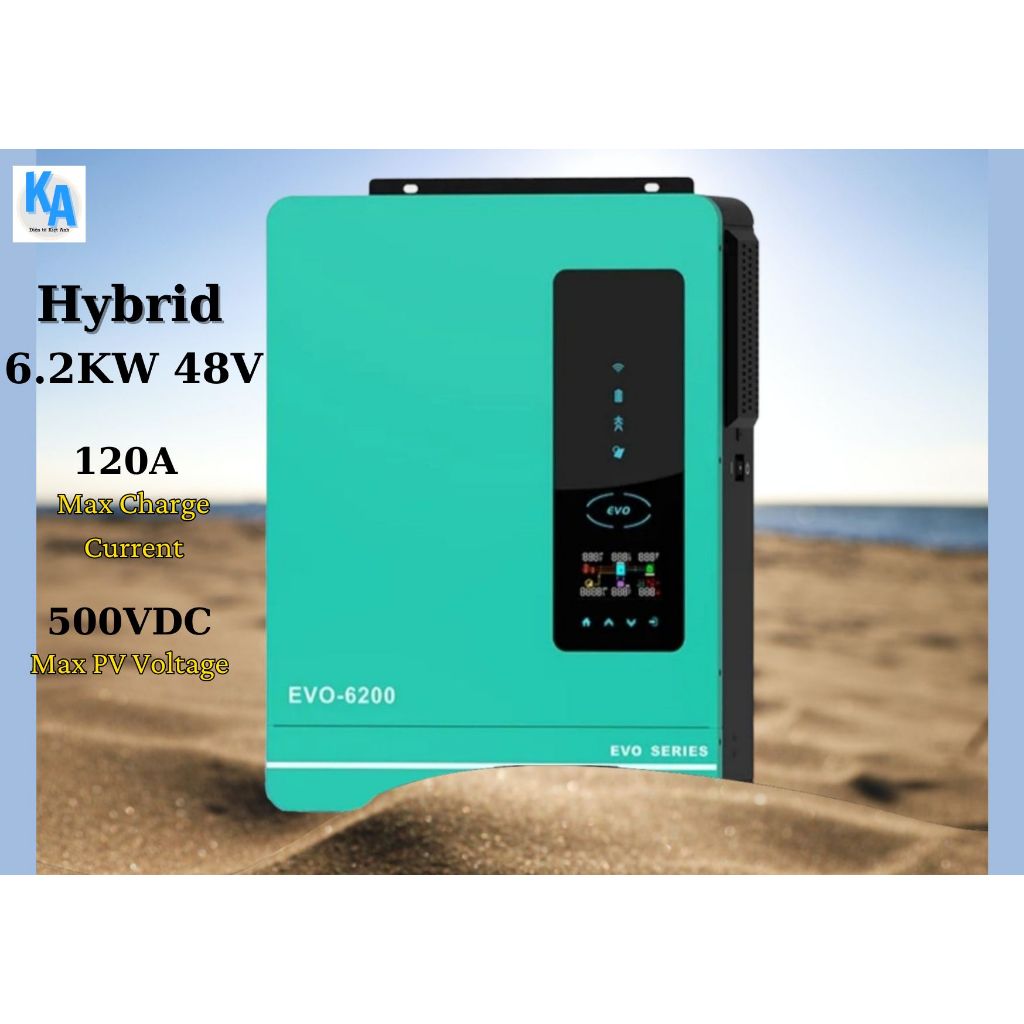 Biến Tần Năng Lượng Mặt Trời EVO 6200W 48V, AN-SCI-EVO 6200
