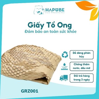 [RẺ NHẤT]  Giấy tổ ong gói hàng 50cmx250m Hapobe GRZ001