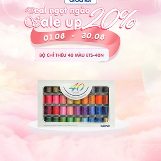 Bộ Chỉ Thêu Brother 40 Màu Brother ETS-40N - Hàng chính hãng