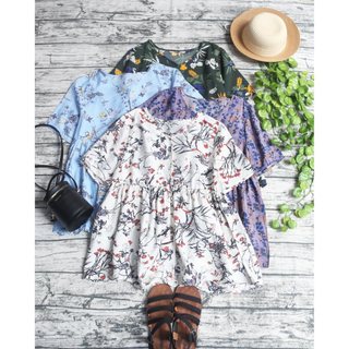 ÁO BABYDOLL HOA NHÍ DÁNG RỘNG