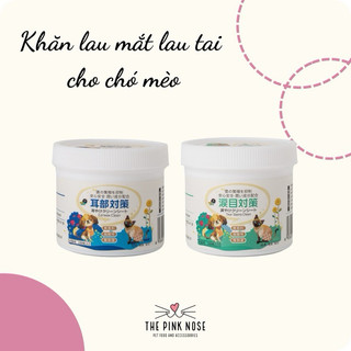 ✨✨ Khăn ướt lau mắt lau tai cho chó mèo 130 miếng ✨✨