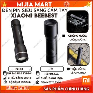 ✅Đèn pin siêu sáng cầm tay xiaomi beebest fz101, Đèn pin Xiaomi BeeBest F1
