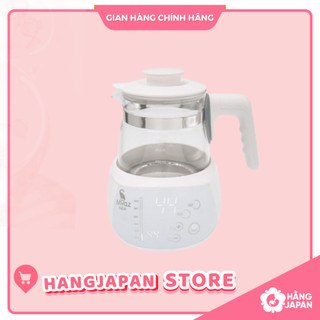 Bình đun nước pha sữa, máy đun nước pha sữa moaz bebe MB002/MB055 giữ nhiệt 24h, khử clo, pha sữa, pha trà, pha cafe