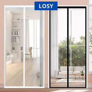  Rèm nhựa ngăn lạnh điều hòa trong suốt eva rèm nhựa nam châm cho cửa sổ cửa chính eva LOSY 
