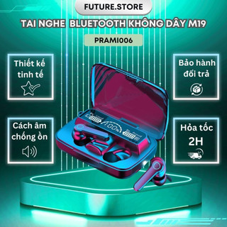 Tai nghe bluetooth m19 không dây phiên bản pro nâng cấp gaming - prami006