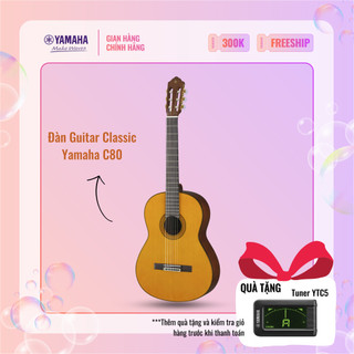 Đàn guitar classic yamaha c80