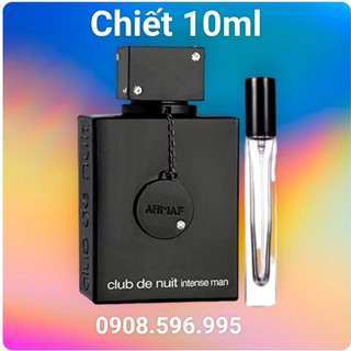 Mẫu Thử Nước Hoa Nam Club. De Nuit.