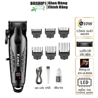 Tông đơ cắt tóc kemei -2290 hiển thị màn hình,công suất 10w