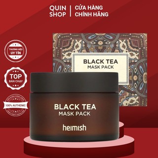 Mặt Nạ Rửa Cấp Ẩm Sâu, Ngăn Ngừa Lão Hóa Heimish Black Tea Mask Pack