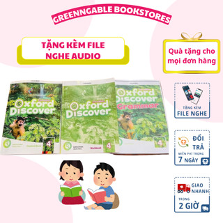 Oxford discover 4 bộ 4q bản 2nd-kem file nghe mp3