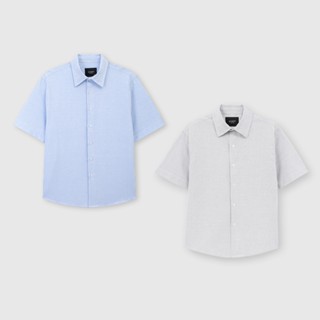 Áo sơ mi ROWAY form regular | Cộc tay oxford