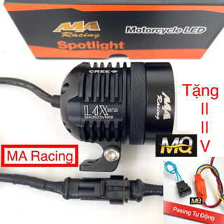 ( Tặng Mạch Pasing ) Đèn Trợ Sáng L4X SST20 Chính Hãng MA Racing Kính Tím BMA W4