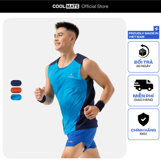 Áo Singlet nam thể thao chạy bộ không đường may seamless CoolFast Coolmate