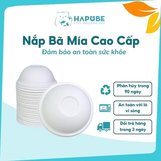 50 nắp vòm bã mía cho cốc trà sữa (2 cỡ)
