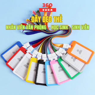 Dây đeo thẻ học sinh, sinh viên - Dây đeo chất liệu cao cấp - Suka 360