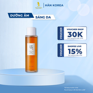 Nước thần nhân sâm Beauty of Joseon 150ml giúp trắng da, cải thiện nếp nhăn, dưỡng ẩm - Hân korea
