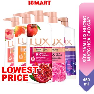 Sữa tắm lux hương nước hoa 450ml thái lan