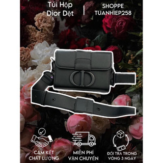 [Hight Quality] - Túi Đeo Chéo CD Nam Nữ - Túi D10R Hộp Da Bê Full Box - Chuẩn Đẹp