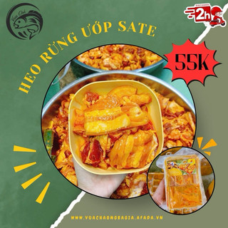 Heo rừng ướp sate - hộp 500g - giao nhanh hoả tốc 1h