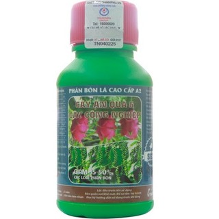Phân Bón sinh học A2 cho cây ăn quả cây công nghiệp 100ml  tăng tỷ lệ đậu quả chống rụng quả