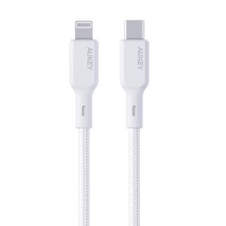 Cáp sạc aukey c - lightning cb-cl5 mfi siêu bền 1m2