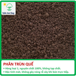 Phân Trùn Quế - Nguyên Chất 100% - 1 kg